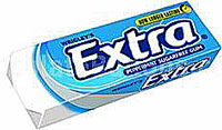 Wrigley's Extra peppermint chewing gum